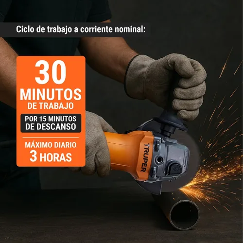 Miniatura 4 de Amoladora angular 4-1/2 ', profesional, 800 W