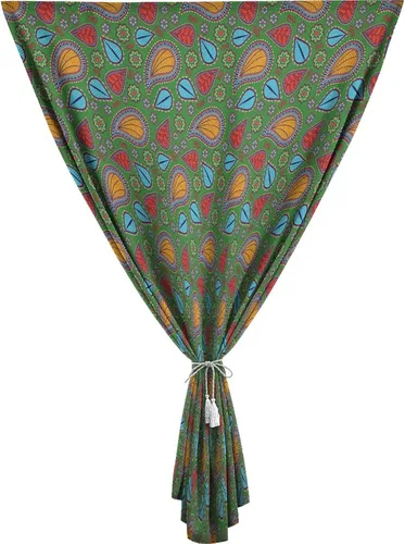 Miniatura 12 de XISUNYA Cortinas opacas ajustables, cortinas opacas portátiles con mandala, estilo grunge, estampado de mandala y formas en espiral, para sala