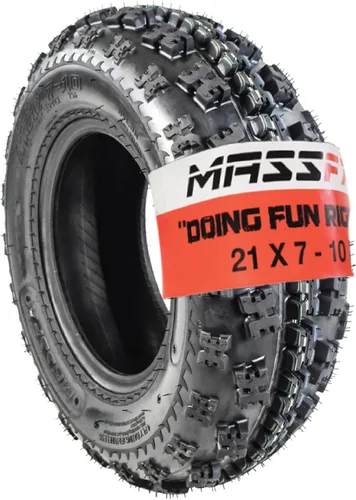 Miniatura 11 de MASSFX 20x10-9 Neumático Trasero para Vehículos Todo Terreno (ATV), Utilidad-Tarea (UTV) y Lado a Lado (SxS) - 4 Capas con Profundidad de Banda