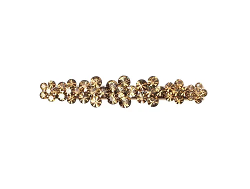 Miniatura 8 de Faship Preciosa pinza para el pelo de cocodrilo con diseño floral de cristal AB