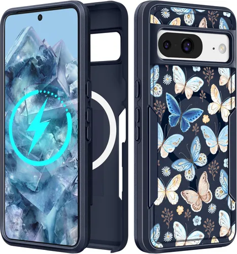 Miniatura 103 de Funda para Moto G 5G 2024 – Compatible con MagSafe para mujeres y niñas, bonita funda protectora magnética para teléfono, diseño femenino Kawaii