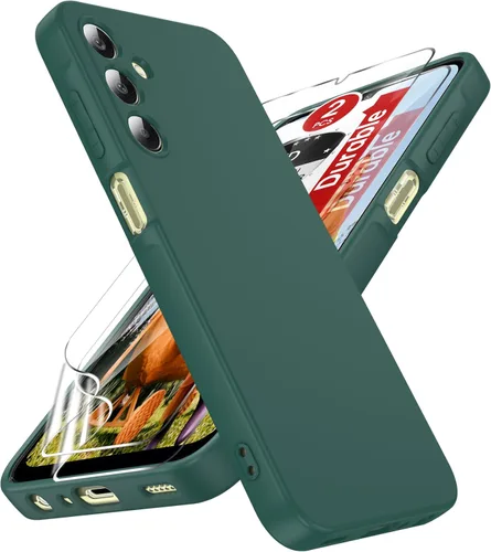 Miniatura 201 de LeYi Funda para Motorola Moto G Play 4G 2024: Funda para Moto G Play 4G 2024 con funda delgada y antiarañazos, silicona líquida a prueba de golpes