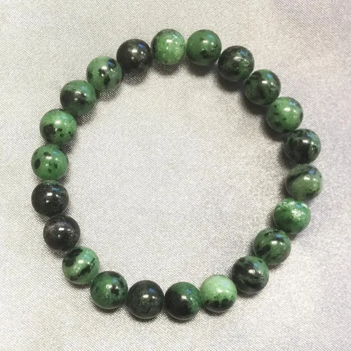 Miniatura 462 de Gem Avenue Handmade Round Bead Stretch Bracelet Unisex Natural Stone Beaded Jewelry for Men & Women, Elastic Wristband for Daily Wear