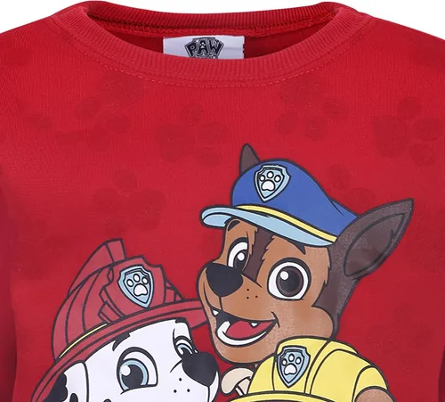 Miniatura 3 de Nickelodeon Paw Patrol Boys Sweatshirt and Jogger Set for Toddler and Little Kids BlueNavyRed