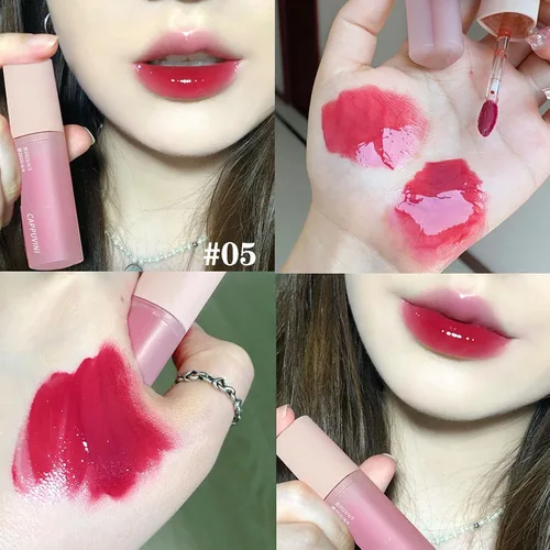 Miniatura 8 de Conjunto de Brillo Labial con Tinte Duradero Juicy, Color Vívido, Acabado Brillante, Esmalte Hidratante de Larga Duración Altamente Pigmentado