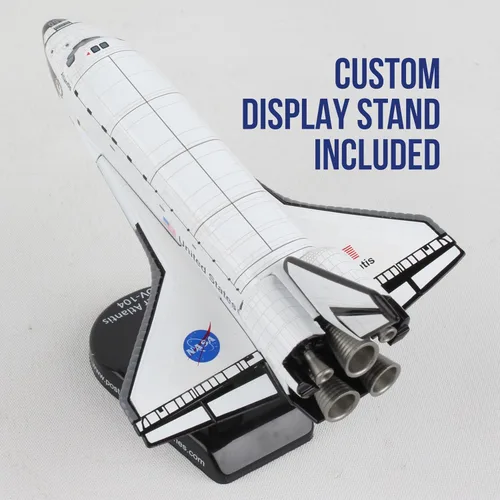 Miniatura 7 de Daron Worldwide Trading PS5823-1 Sello de transbordador espacial Orbiter Atlantis, Blanco