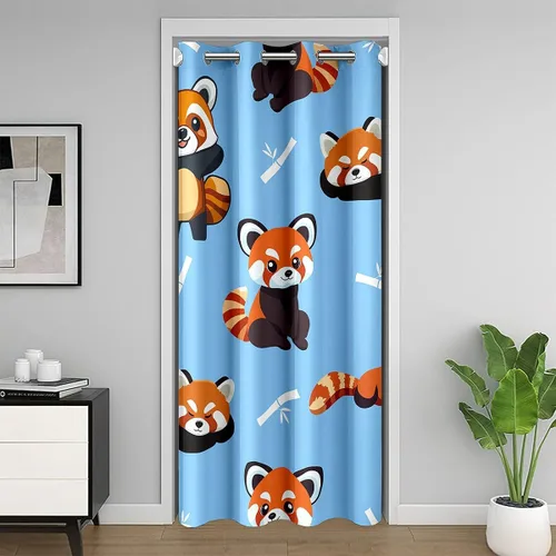 Miniatura 19 de Erosebridal Cortinas opacas de hojas para ventana de puerta, cortinas opacas de hojas blancas y negras, cortina de puerta de hojas, plantas Hojas