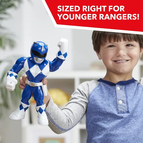 Miniatura 5 de Power Rangers Playskool Heroes Mega Mighties Blue Ranger Marrón/a