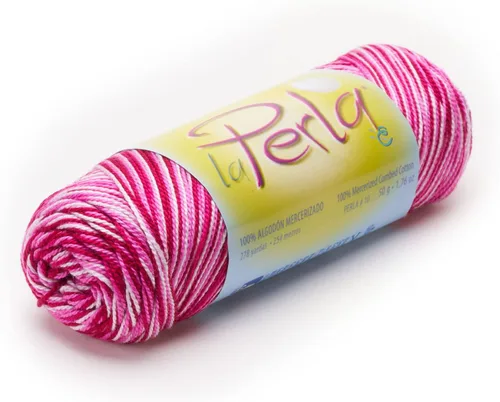 Miniatura 45 de LA Perla de Omega - Hilo Perle 100% algodón mercerizado ideal para ganchillo fino - Color: 01 - Blanco 601