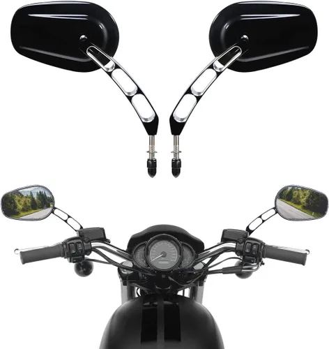 Miniatura 15 de SLMOTO Retrovisores LED integrados para Suzuki Katana GSXR 600 750 1000 04-16 600RR 03-19 CBR 600 F4i 01-07