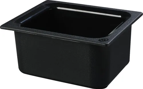 Carlisle - Recipientes para alimentos refrigerados con aislante Coldmaster (Tamaños surtidos), Negro, 1