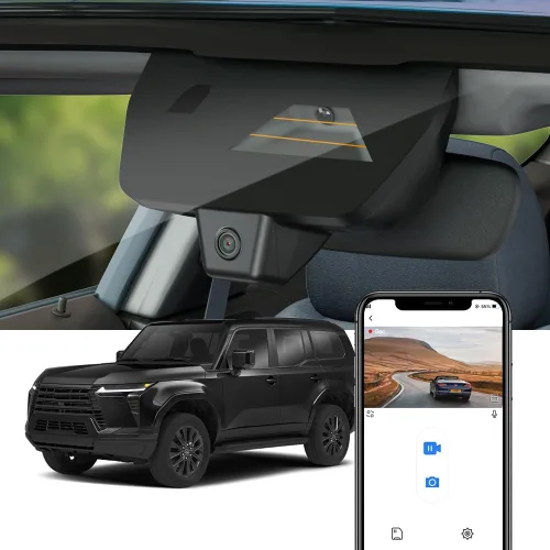 Miniatura 7 de Fitcamx La cámara de tablero delantera 2K y trasera 1080P se adapta para Lexus GX550 2024-2026 Premium Luxury Overtail (Gen3/J250), aspecto OEM