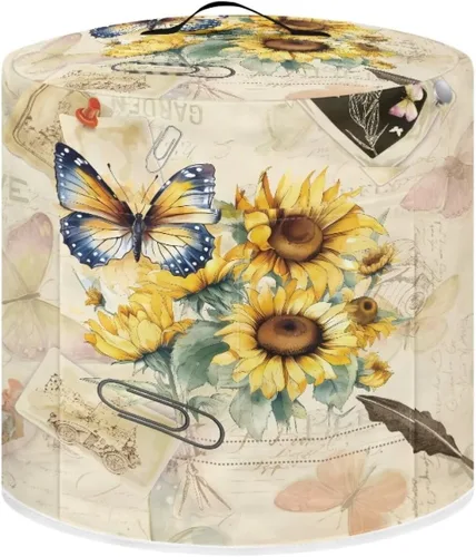 Miniatura 25 de Funda para freidora de aire para olla a presión eléctrica de 3 cuartos de galón con bolsillo, cubierta a prueba de polvo para electrodomésticos