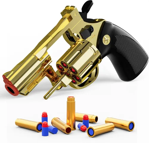 Miniatura 5 de Carcasa compatible para Xuyongjun_Revolver Toy Foam Blaster