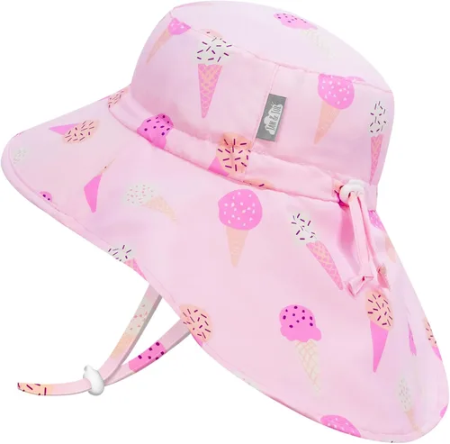 Miniatura 8 de JAN & JUL Sombreros de sol de secado rápido UPF 50+ para niños