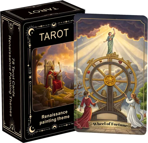 Miniatura 10 de Mazos de Cartas de Oráculo Amor Divino, 64 Cartas de Tarot de Llamas Gemelas, mazos de cartas de oráculo con significados en ellos, Explora temas