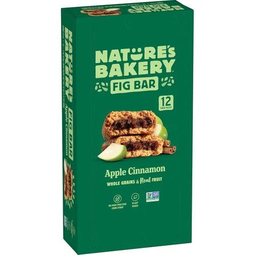 Miniatura 13 de Nature's Bakery Barra de higos, manzana y canela, 2 oz