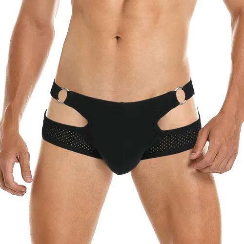 Miniatura 88 de SKYSPER Jock Strap Athletic Supporter para hombres Sexy Jockstrap Ropa interior masculina