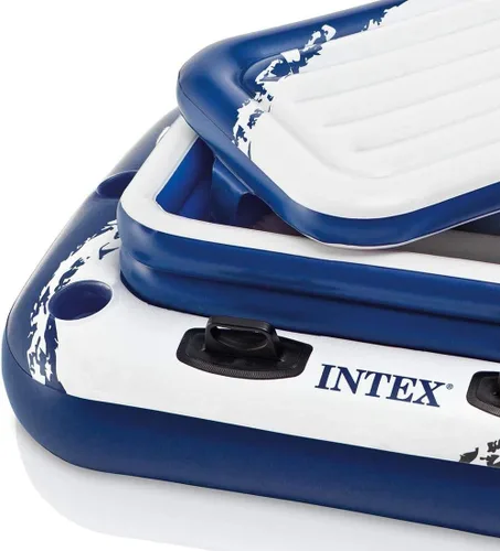 Miniatura 8 de Intex 58821EP Inflatable Mega Chill II 72 Can Beverage Cooler Float w/ Lid