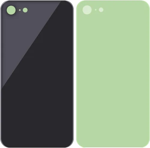 Miniatura 2 de MMOBIEL Reemplazo de cristal trasero compatible con iPhone SE 2020/8-4.7 pulgadas - Tapa trasera de cristal real - Incluye herramienta de apertura
