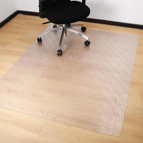 Miniatura 9 de TYDLE Tapete transparente para silla, de 36 x 48 pulgadas, tapete para silla de oficina para suelos duros, tapete de vinilo para sillas