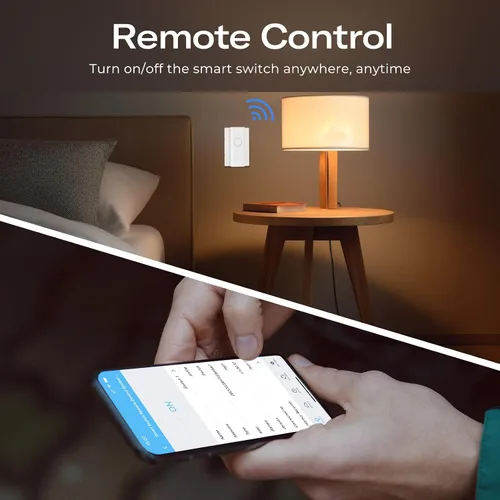 Miniatura 6 de Interruptor inteligente Zigbee THIRDREALITY, tipo basculante/rocoto, sin necesidad de cableado. Se requiere hub, compatible con dispositivos Echo