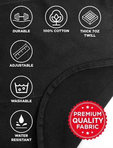 Miniatura 6 de ApronMen, Gobble Gobble - Delantal de barbacoa ajustable para hombre, talla única