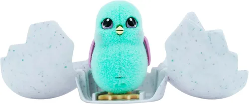 Miniatura 2 de Little Live Pets - Pollito sorpresa; lindo juguete interactivo y coleccionable que gorjea y pulsa; sale del huevo y salta - Huevo azul