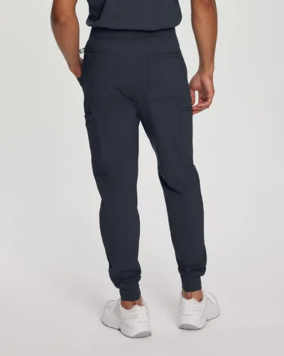 Miniatura 3 de Urbane Impulse 9913lLKA - Pantalones deportivos elásticos de 7 piezas para hombre, Grafito