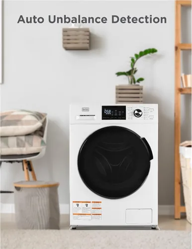 Miniatura 6 de BLACK+DECKER Lavadora de carga frontal, lavadora compacta de 2.7 pies cúbicos con pantalla LED y 16 ciclos