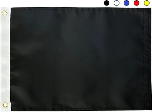 Miniatura 11 de AMZFLAG Bandera blanca sólida de 12 x 18 pulgadas, 2 unidades, banderas blancas lisas de colores vivos para exteriores, banderas en blanco