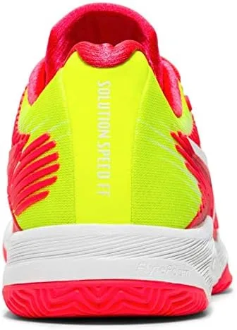 Miniatura 7 de ASICS Zapatos de tenis Solution Speed FlyteFoam Clay para mujer, BlancoPlateado, M US