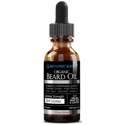 Miniatura 7 de Approved Science Aceite para barba – Promueve el crecimiento del cabello y combate la sequedad – Aceites de jojoba, argán y romero – Fórmula