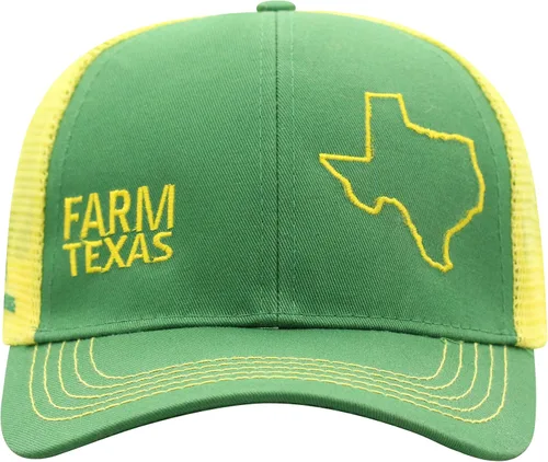 Miniatura 71 de John Deere Gorra de béisbol con logotipo y malla trasera con contraste, para hombre