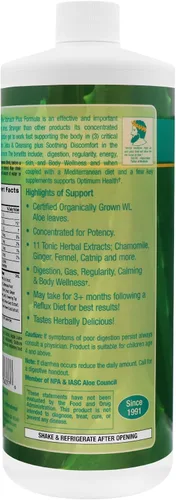 Miniatura 3 de Aloe Life - Fórmula Stomach Plus, tónico de acción rápida para niños, adultos y personas mayores, apoya la digestión saludable y ayuda a calmar