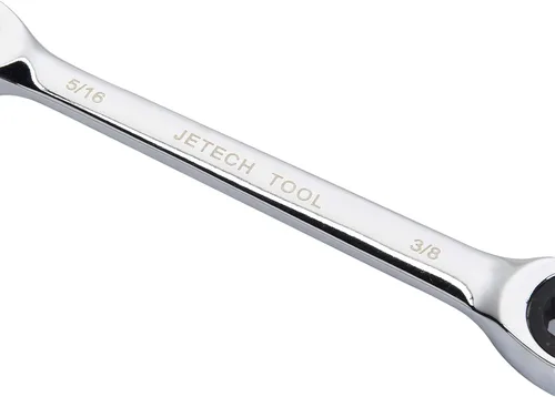Miniatura 5 de Jetech Llave de trinquete de doble extremo de caja de 5/16" x 11/32", llave de trinquete SAE de 72 dientes, acero Cr-V forjado, resistente