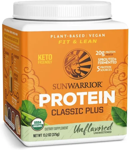 Miniatura 8 de Proteína vegana limpia en polvo sabor vainilla Fórmula de proteína orgánica a base de plantas con 5 mezclas de superalimentos germinados