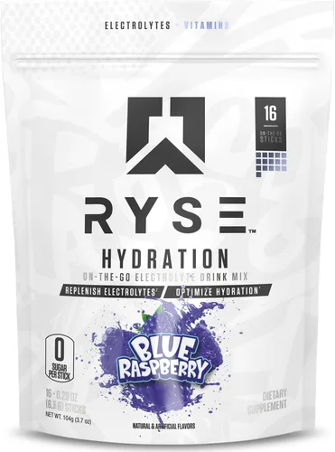 Miniatura 8 de RYSE Hydration - Paquetes de mezcla de electrolitos en polvo para bebidas – Kool-Aid Grape – electrolitos de espectro completo sin azúcar