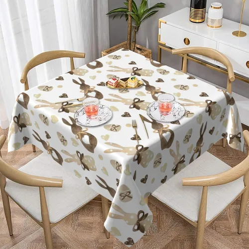 Miniatura 29 de AGAYNA 4th of July Tablecloth Round 60 Inch Blue Red White Patriotic Stars Table Cloth,Stain Resistance Independence Day Holiday Table Covers for
