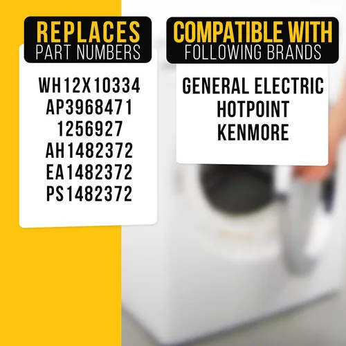 Miniatura 7 de PartsBroz WH12X10334 Conjunto de interruptor de tapa de lavadora para GE General Electric Hotpoint Kenmore Part AP3968471 PS1482372 1256927