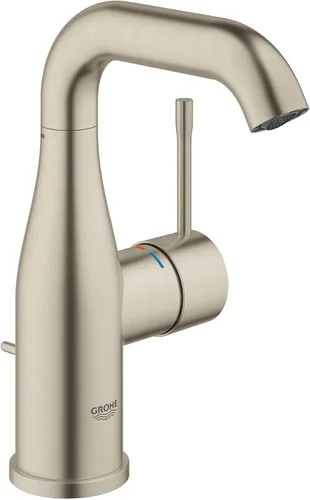 Miniatura 5 de GROHE 23485GNA Essence, grifo de baño de tamaño M de un solo orificio con un solo agujero, 1.2 GPM, amanecer fresco cepillado (oro cepillado)
