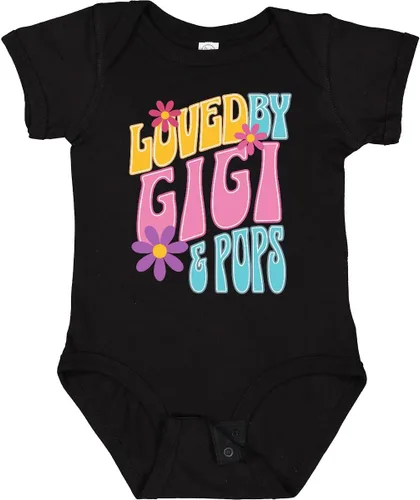 Miniatura 19 de inktastic Gigi and Pops Love Me - Body de bebé para nieta