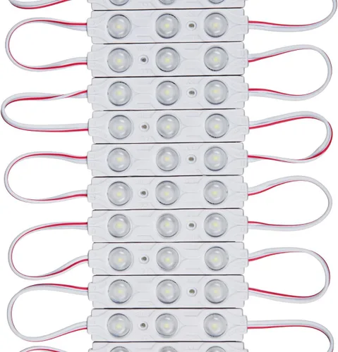Miniatura 3 de Módulo LED rojo DC12V 0.72W con lente con fuente de alimentación 300W