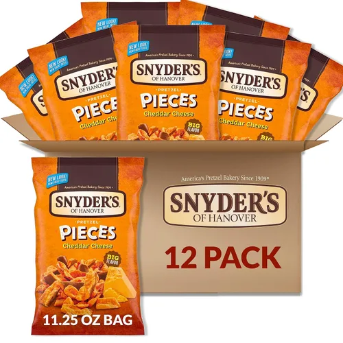 Miniatura 11 de Snyder's Of Hanover Pretzel Pieces, Jalapeño, 11.25 onzas (paquete de 12)