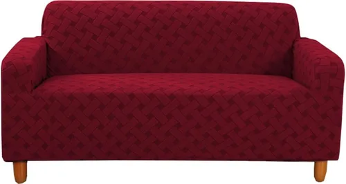 Miniatura 14 de Fundas elásticas para sofá de 1/2/3/4 plazas, funda para sofá biplaza/sillón, funda de sofá modular en forma de L, protector universal de muebles