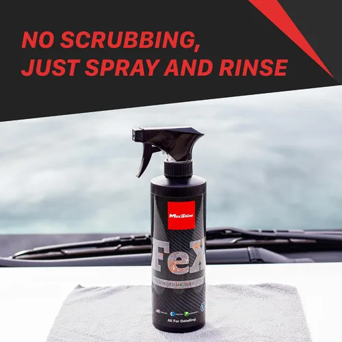Miniatura 8 de Maxshine FEX - Removedor de hierro y limpiador de ruedas, 16 onzas, líquido sin perfume, eliminación de contaminantes, seguro para pintura, ruedas