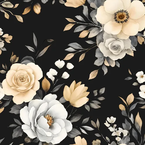 Miniatura 22 de Laatse Papel tapiz floral para despegar y pegar de 17.5 x 118 pulgadas, papel de contacto de flores bohemias, autoadhesivo, extraíble, impermeable