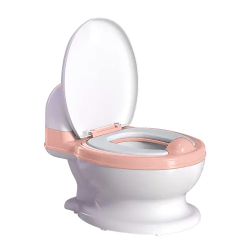 Miniatura 9 de Inodoro de entrenamiento para ir al baño, asiento de entrenamiento realista para ir al baño, silla de orinal para niños pequeños con asiento suave