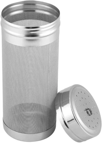 Filtro de cerveza de malla de acero inoxidable, malla de 300 micrones, filtro de cerveza casera lúpulo, tetera de té, filtro de filtro de lúpulo