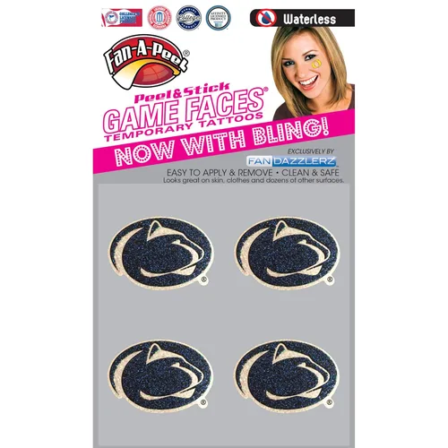 Miniatura 220 de Fan-A-Peel Tatuajes temporales sin agua del estado de Florida, hipoalergénicos, para despegar y pegar, tatuajes temporales impermeables, con Florida